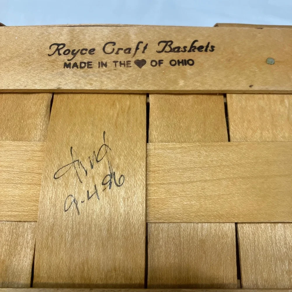 Royce Craft Baskets faint ring